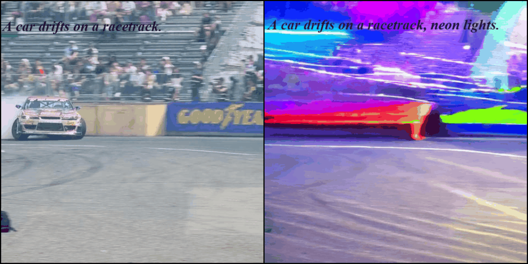 Car drift turn second variation